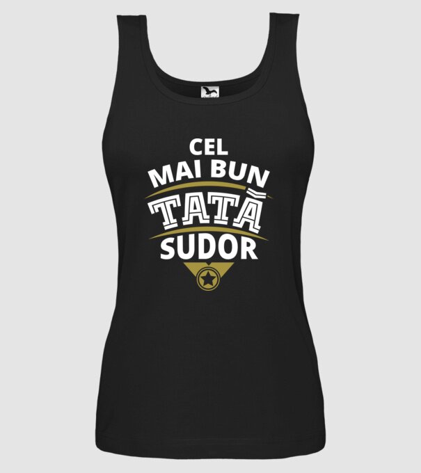 Cel mai bun tată sudor model negru pe tricou