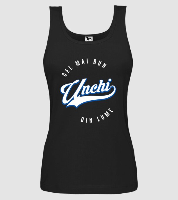 Cel mai bun UNCHI din lume model negru pe tricou
