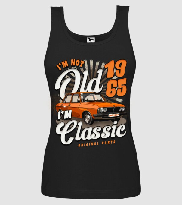 DACIA 1965 model negru pe tricou