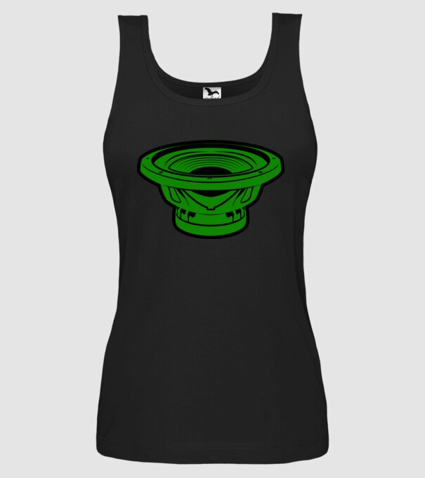 Difuzor model negru pe tricou