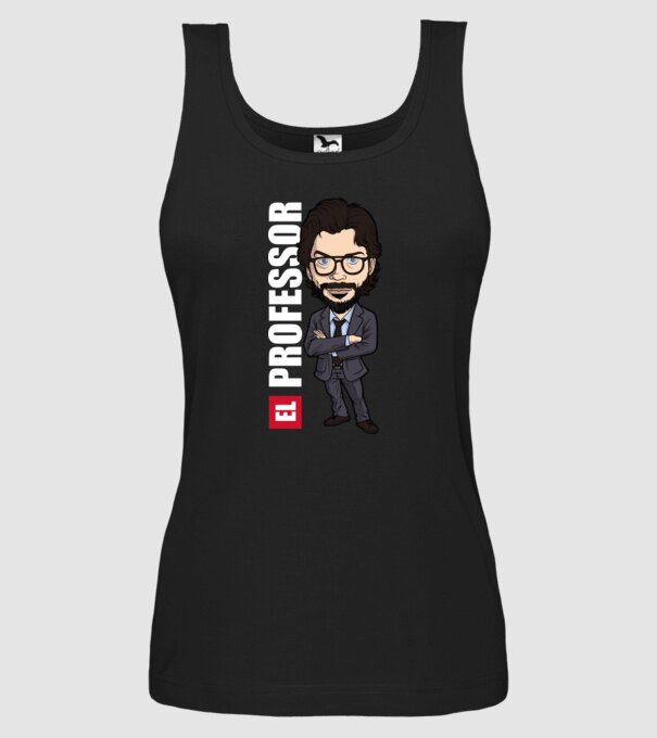 el professor drawing model negru pe tricou