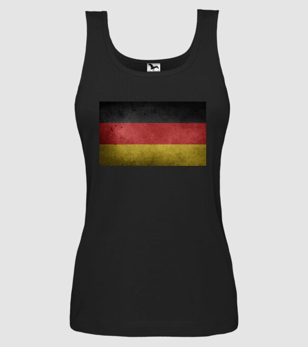 GERMANY model negru pe tricou