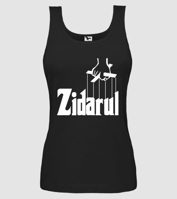 Zidarul model negru pe tricou