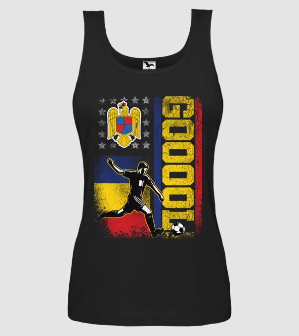 GOOOL model negru pe tricou