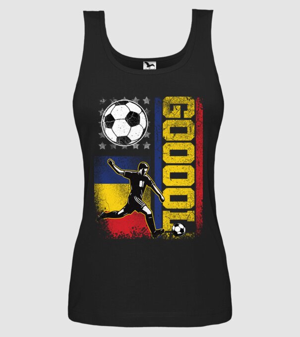 GOOOL model negru pe tricou