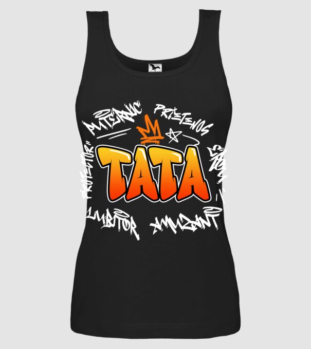 Graffiti apa fehér RO model negru pe tricou