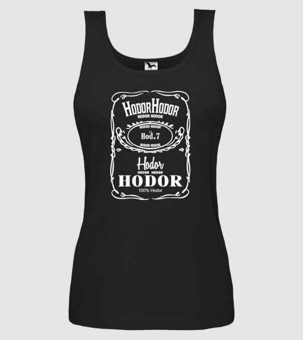hodor model negru pe tricou