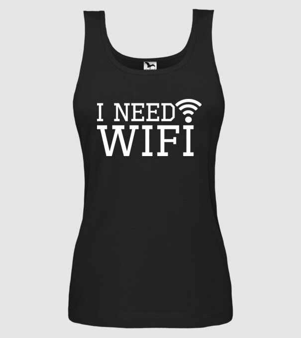 I need wifi model negru pe tricou
