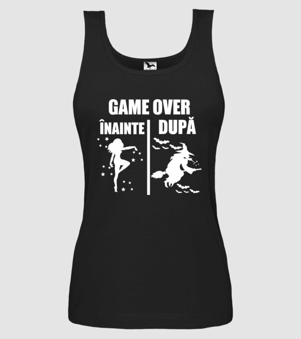 înainte - după model negru pe tricou