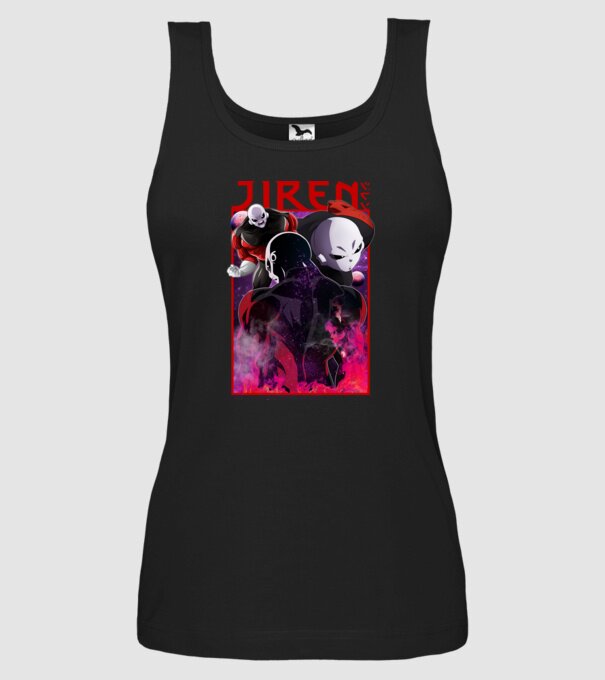 jiren dragonball model negru pe tricou