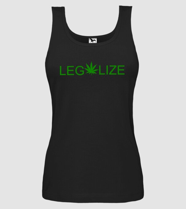 Legalize model negru pe tricou