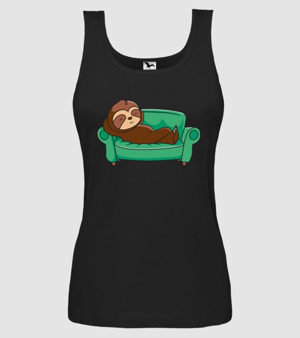 Leneș model negru pe tricou