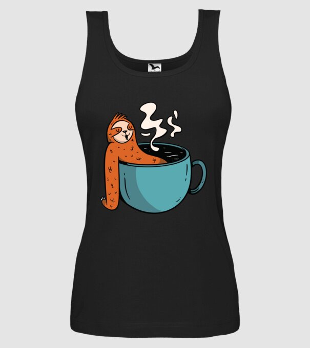 Leneș model negru pe tricou