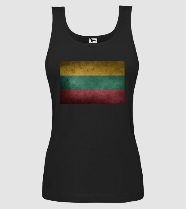 LITHUANIA model negru pe tricou
