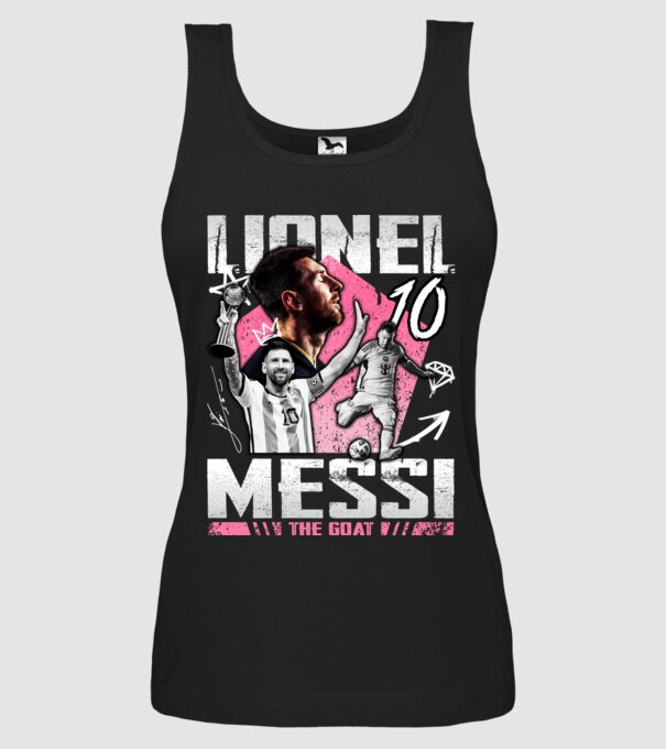 Messi tribute model negru pe tricou