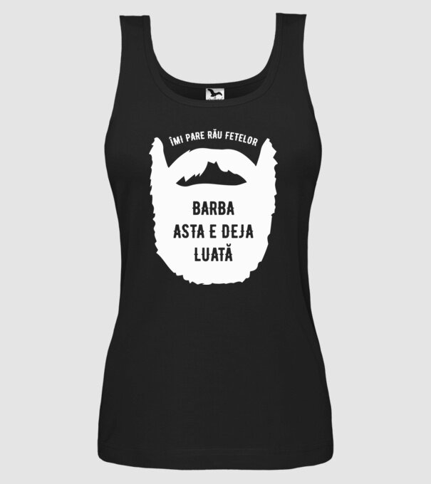 îmi pare rău fetelor, barba asta e deja luată model negru pe tricou