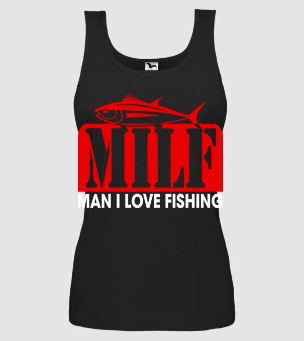 milf model negru pe tricou