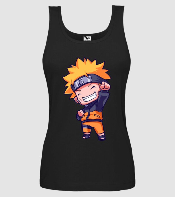 NARUTO model negru pe tricou