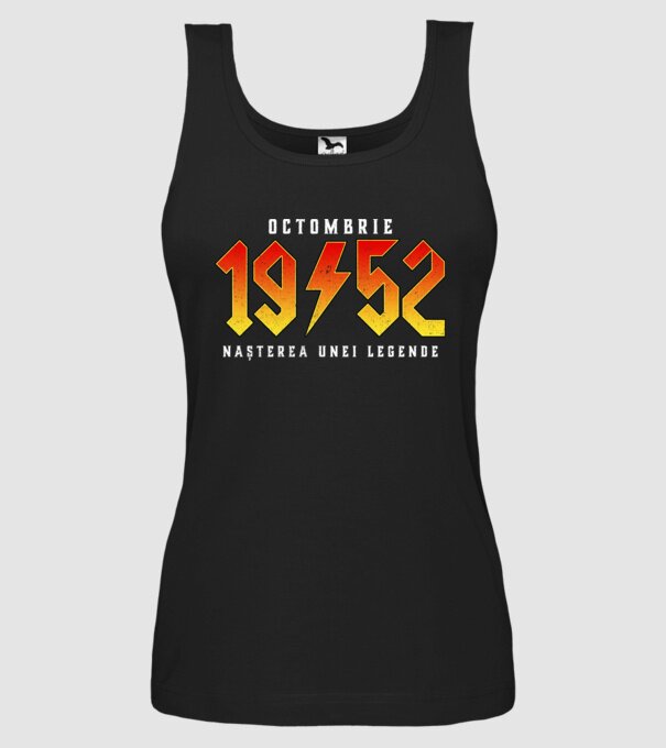 Octombrie - 1952 - nașterea unei legende model negru pe tricou