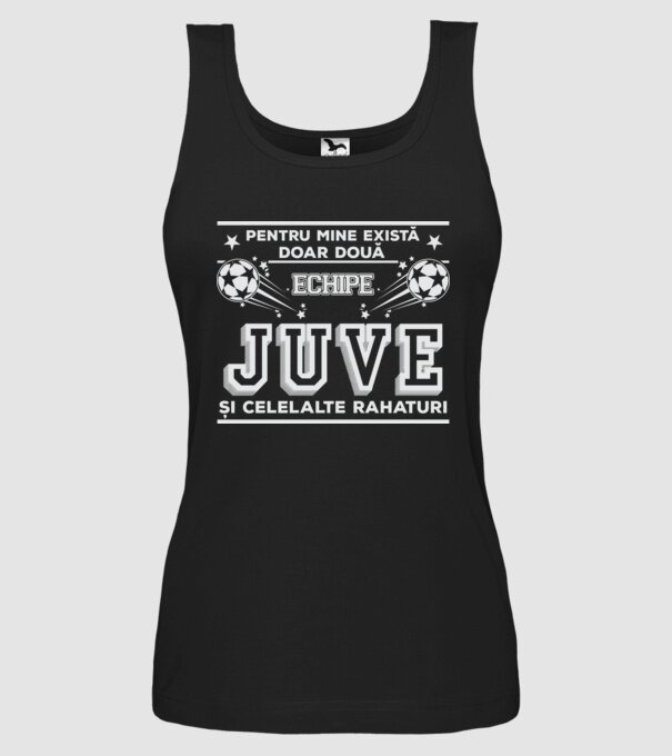 Pentru mine există doar două echipe, Juventus și celelalte rahaturi model negru pe tricou