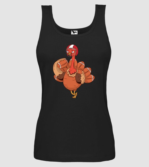 Player Turkey model negru pe tricou