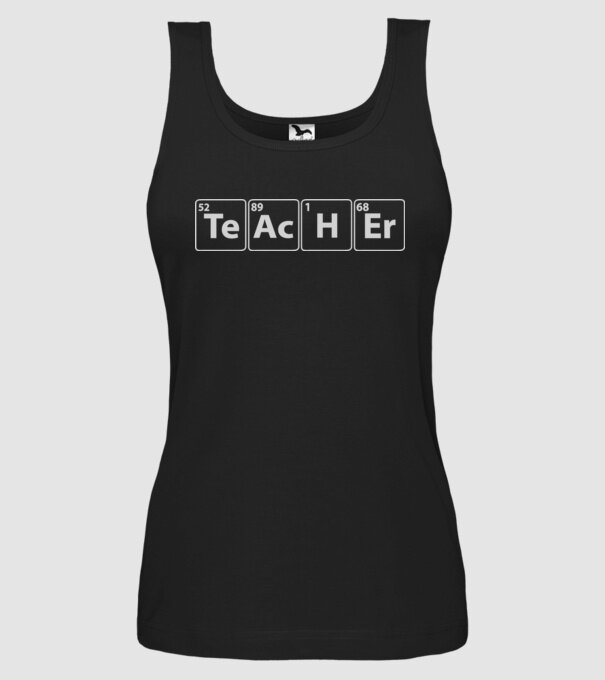 Profesor de chimie model negru pe tricou