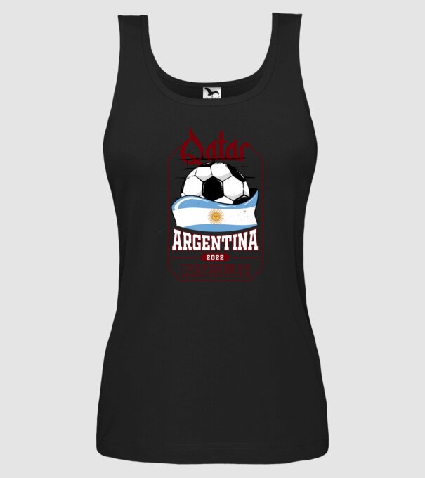 Qatar teams Argentina model negru pe tricou