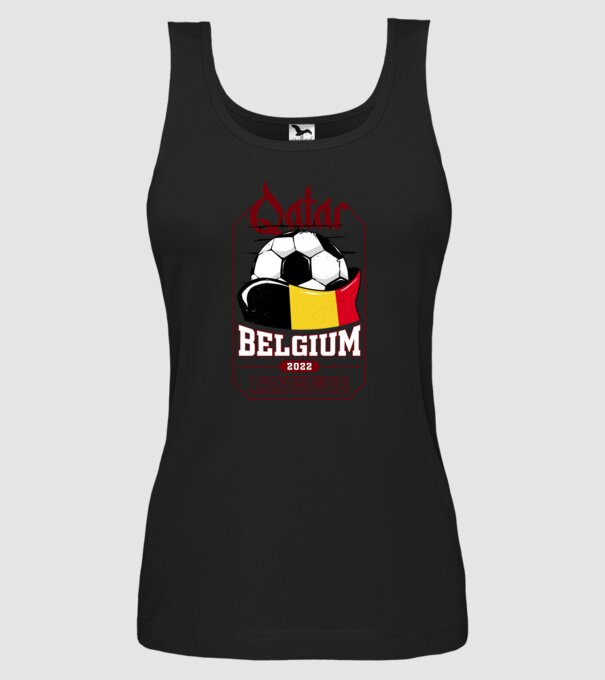 Qatar teams Belgium model negru pe tricou