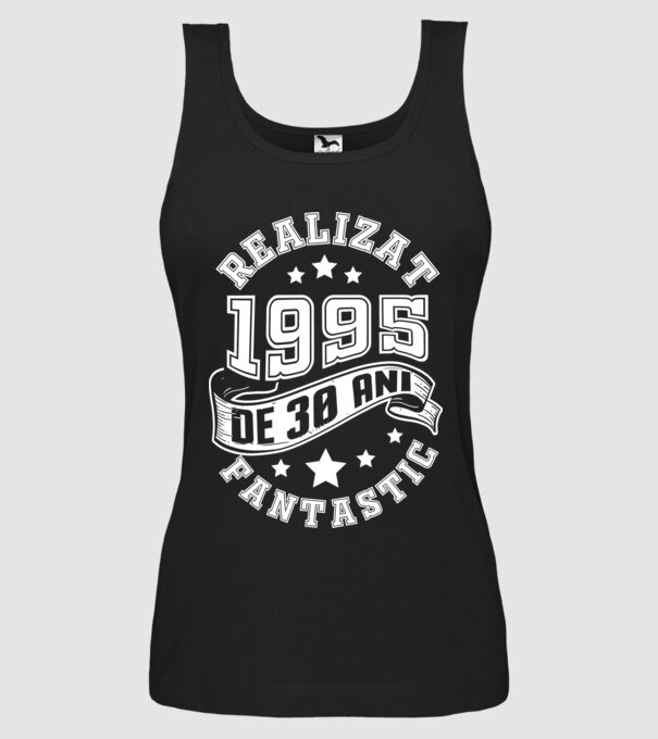 Realizat de fantastic - 1995 model negru pe tricou