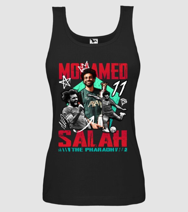 Salah tribute model negru pe tricou