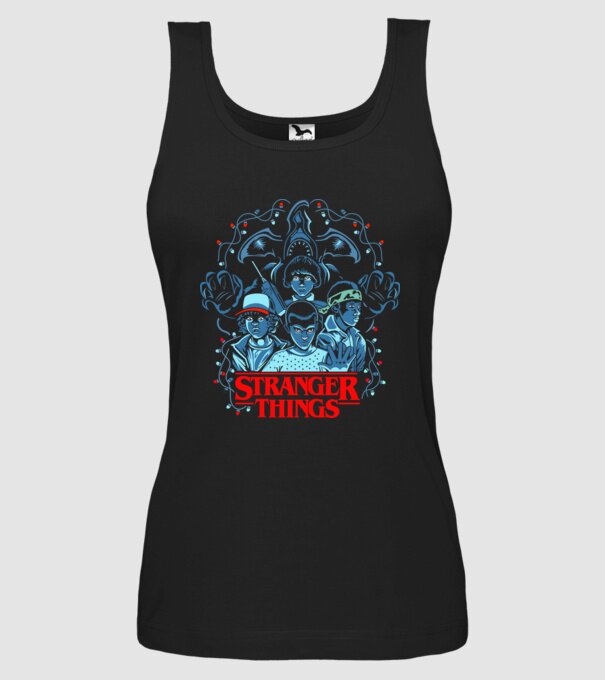 ST model negru pe tricou