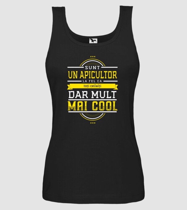 sunt un apicultor, la fel ca toți ceilalți, dar mult mai cool model negru pe tricou