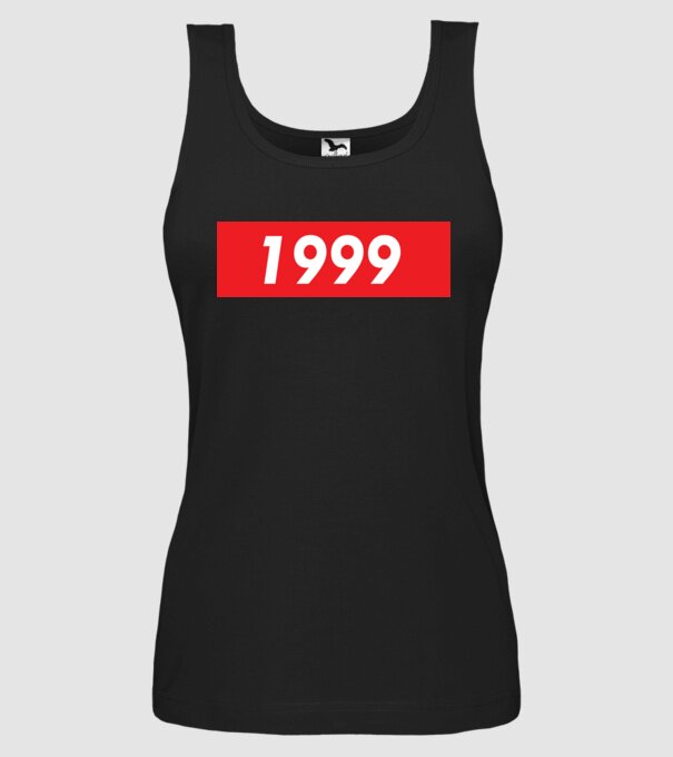 Supreme Birthday 1999 model negru pe tricou