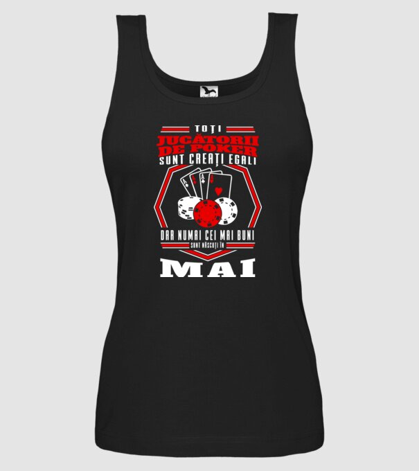 Toți jucătorii de poker sunt creați egali mai model negru pe tricou
