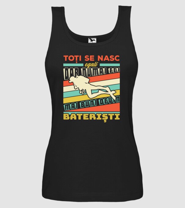 toți se nasc egali, dar numai cei mai buni devin scafandri model negru pe tricou