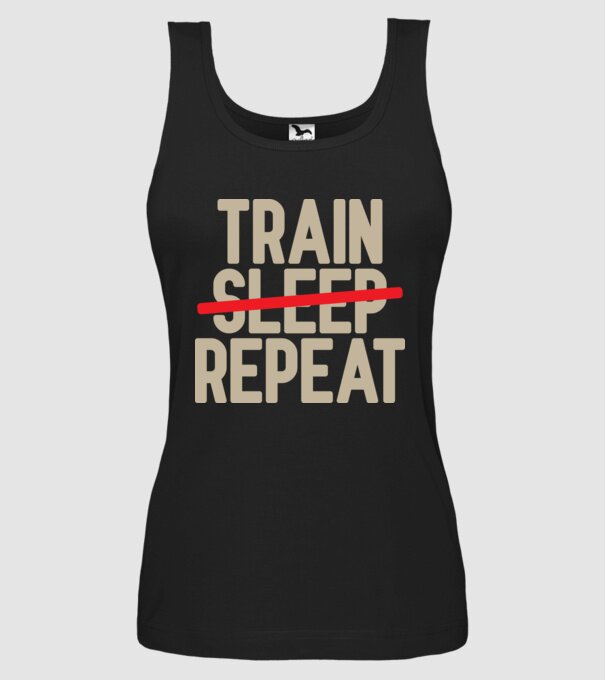 Train repeat model negru pe tricou