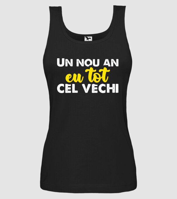 Un nou an, eu tot cel vechi model negru pe tricou