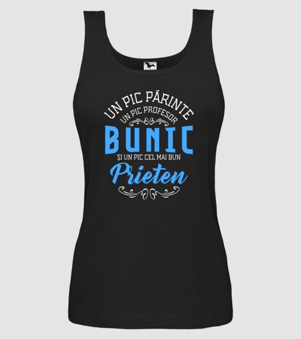 Un pic părinte, un pic profesor - bunic - și un pic cel mai bun prieten model negru pe tricou