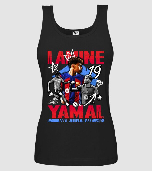 Yamal tribute model negru pe tricou