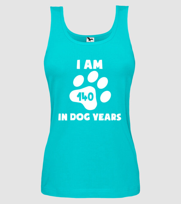 Dog Year - 140 model turcoaz pe tricou