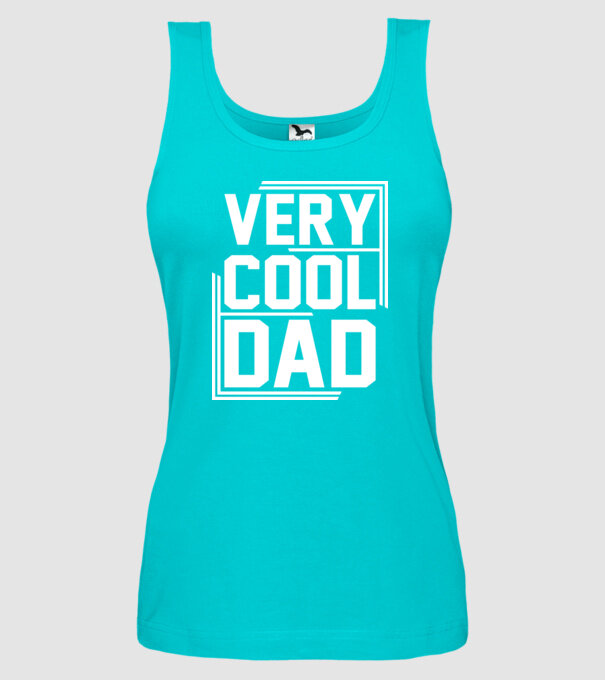Very Cool Dad model turcoaz pe tricou
