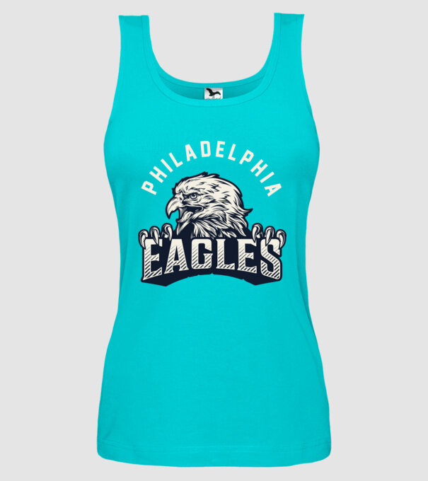 Philadelphia Eagles model turcoaz pe tricou