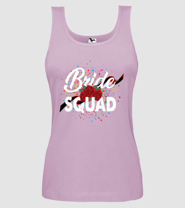 Bride Squad model liliachiu pe tricou