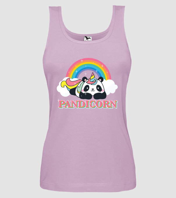 PANDICORN model liliachiu pe tricou