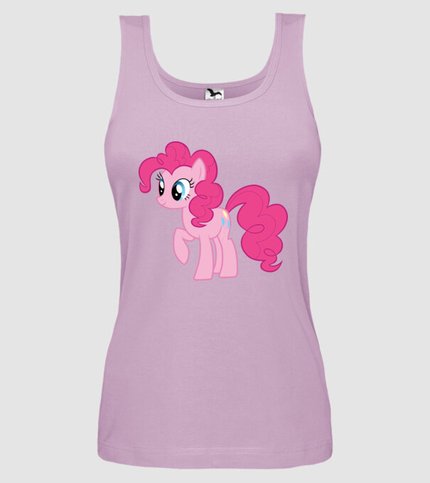 Pinkie Pie model liliachiu pe tricou