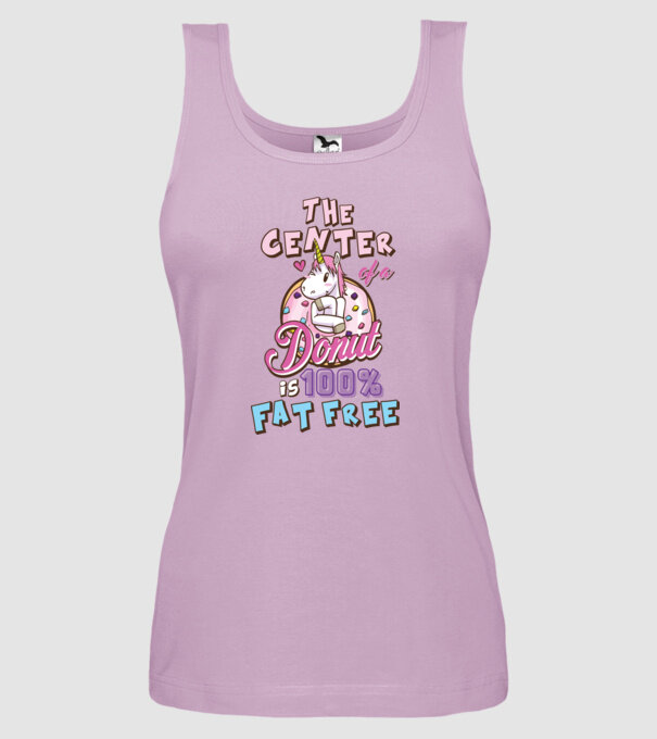 The center of a donut model liliachiu pe tricou