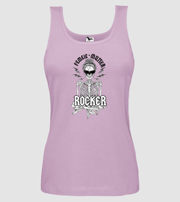 femeie - mutter - rocker model liliachiu pe tricou