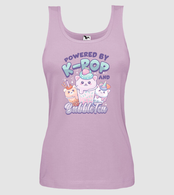 K-POP BUBBLE TEA model liliachiu pe tricou