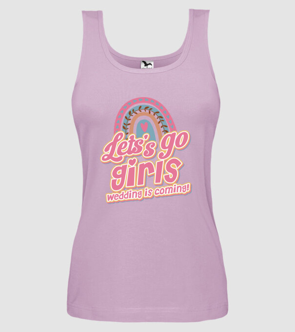 Lets go girls model liliachiu pe tricou