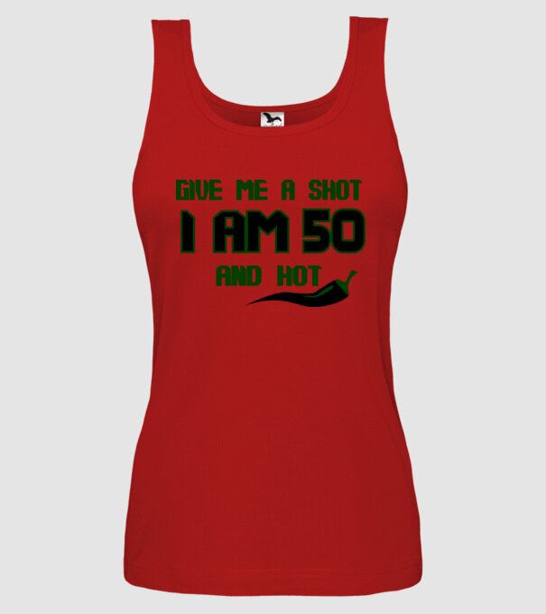 Give me a shot - 60 model roșu pe tricou